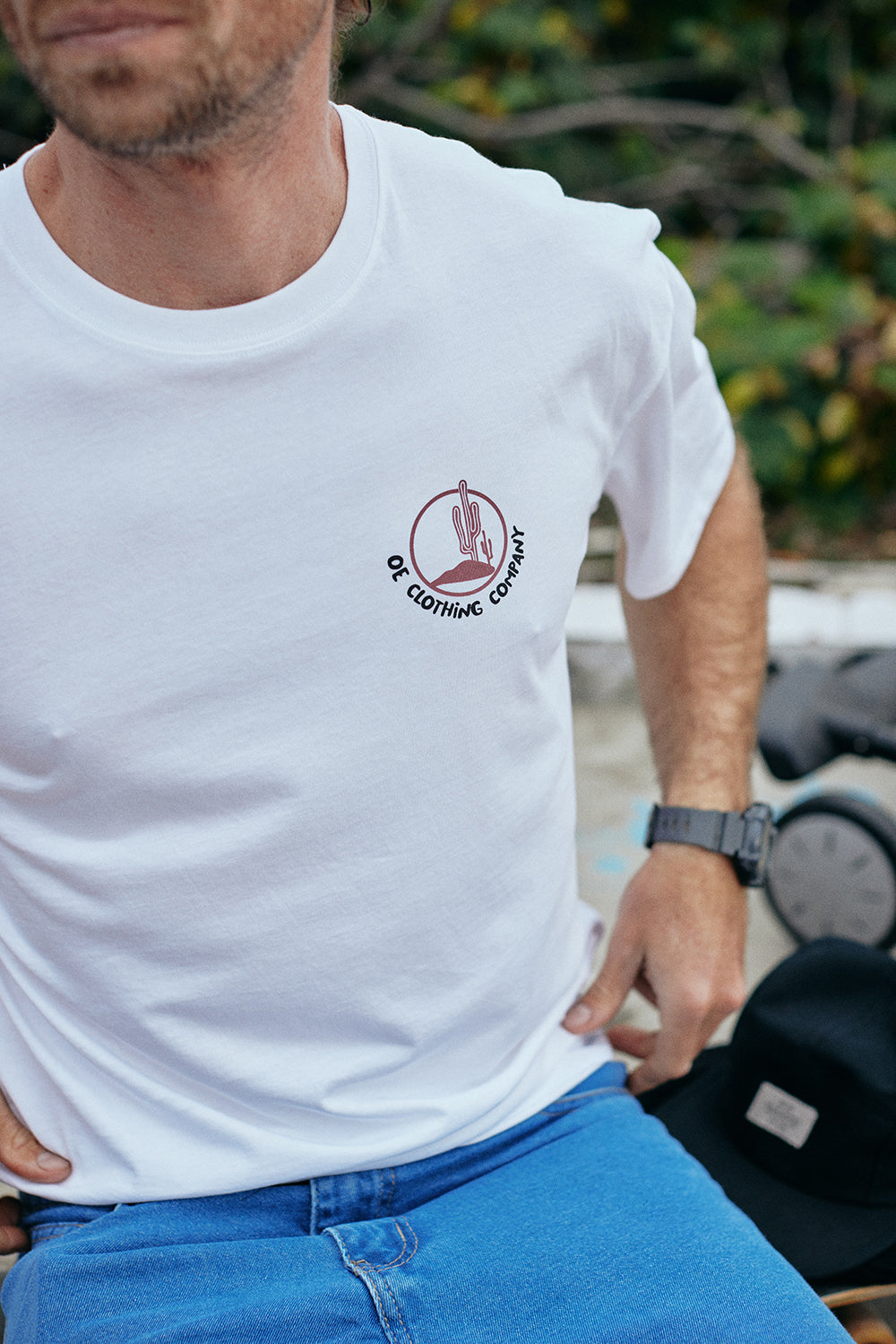 POLERA CACTUS WHITE
