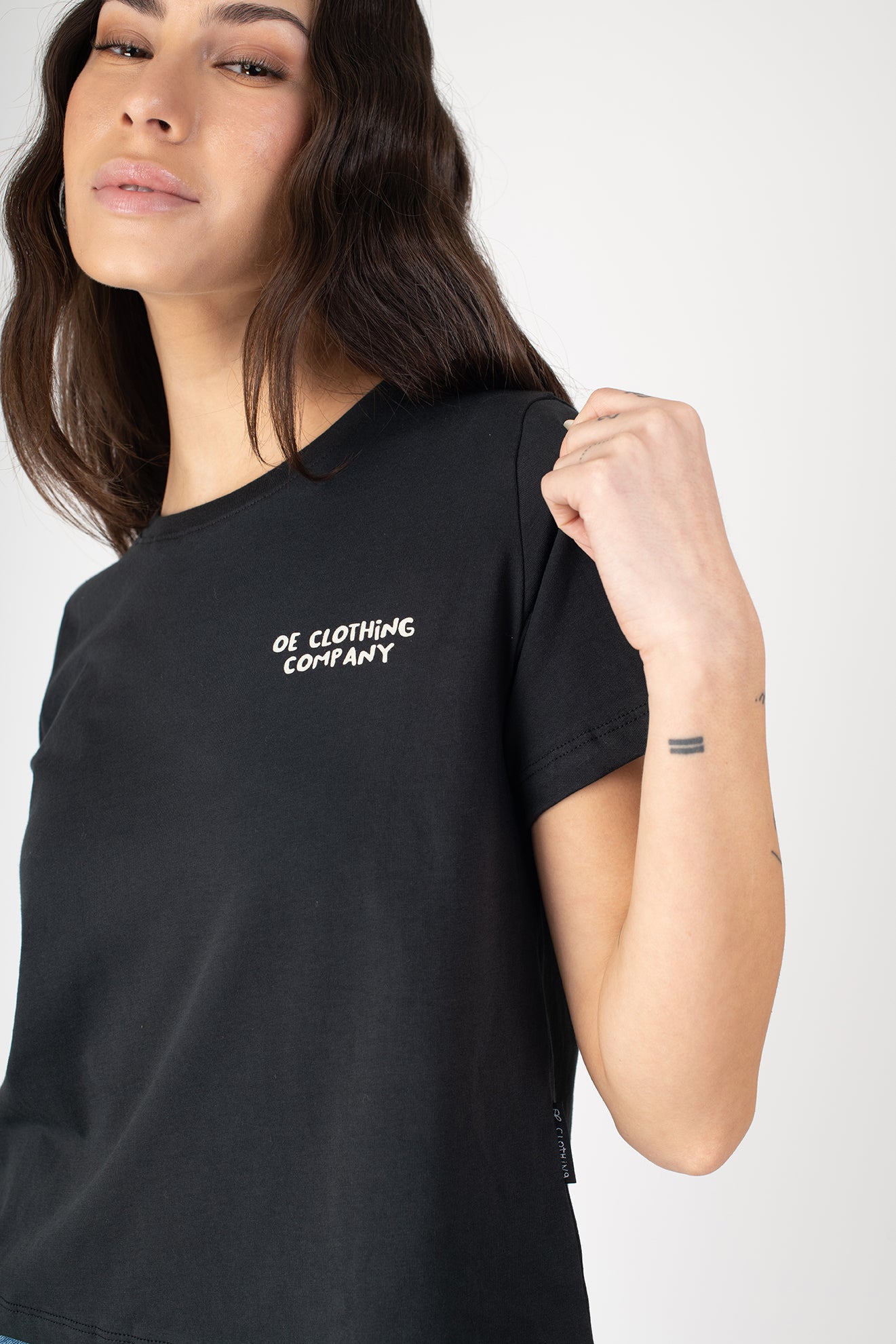 POLERA SIMPLE BLACK - GIRLS