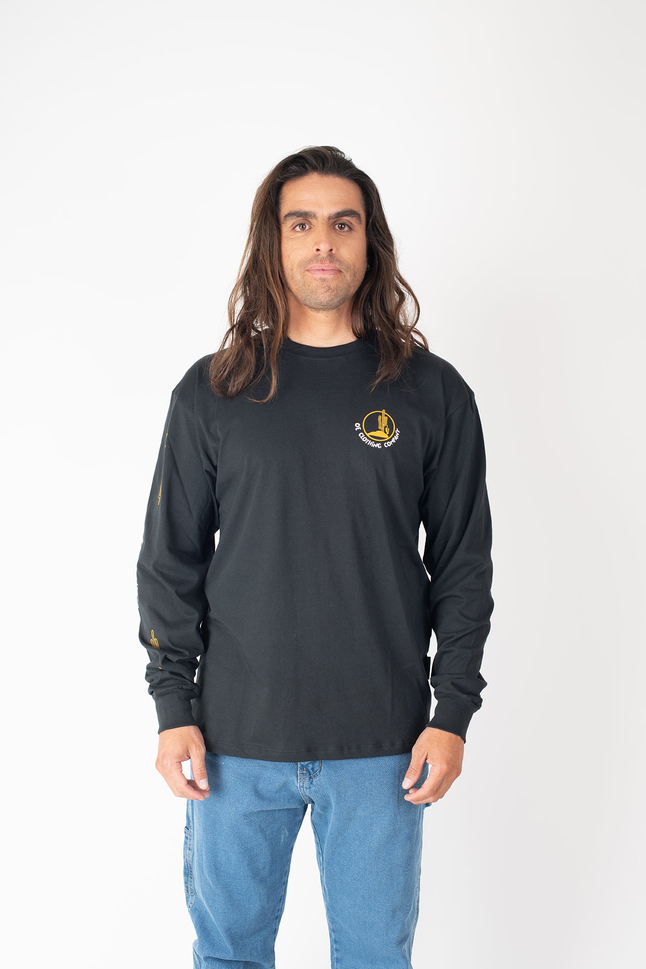 POLERA CACTUS ML BLACK