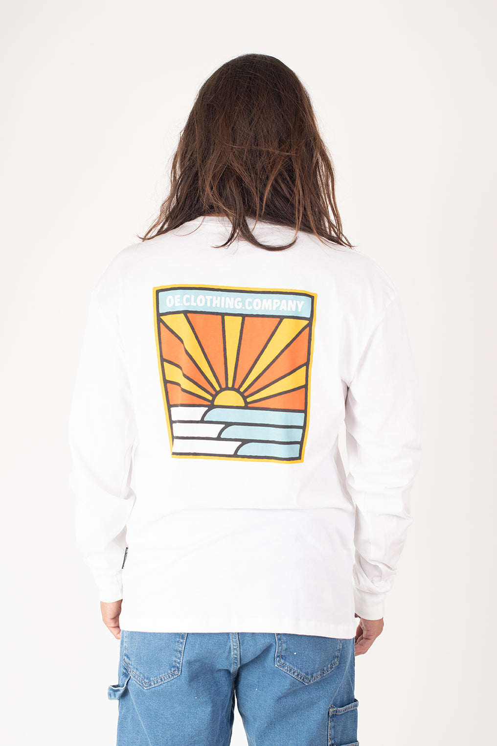 POLERA SUNSET ML WHITE