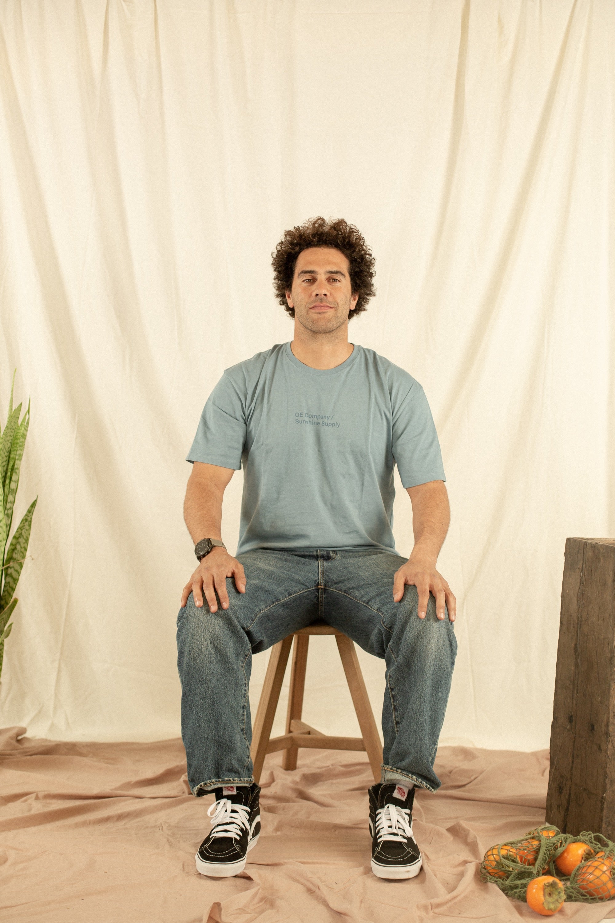 POLERA SUNSHINE SUPPLY BLUE SHADOW
