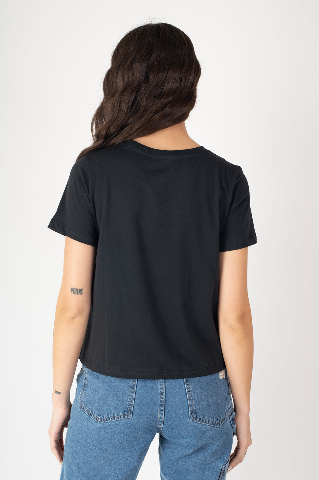 POLERA SIMPLE BLACK - GIRLS