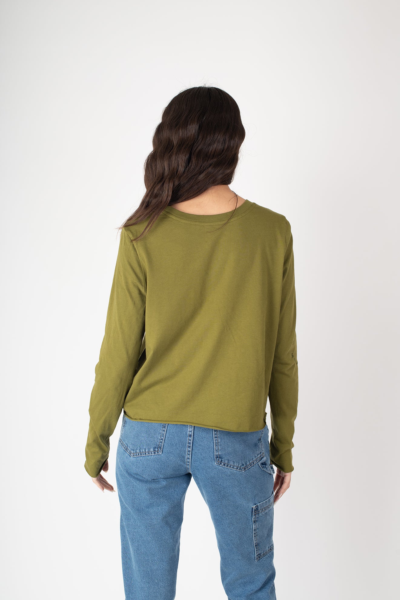 POLERA CACTUS ML OLIVE - GIRLS