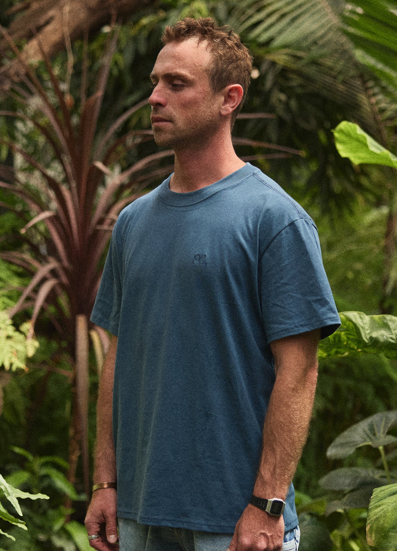 Polera Raw Slate Blue
