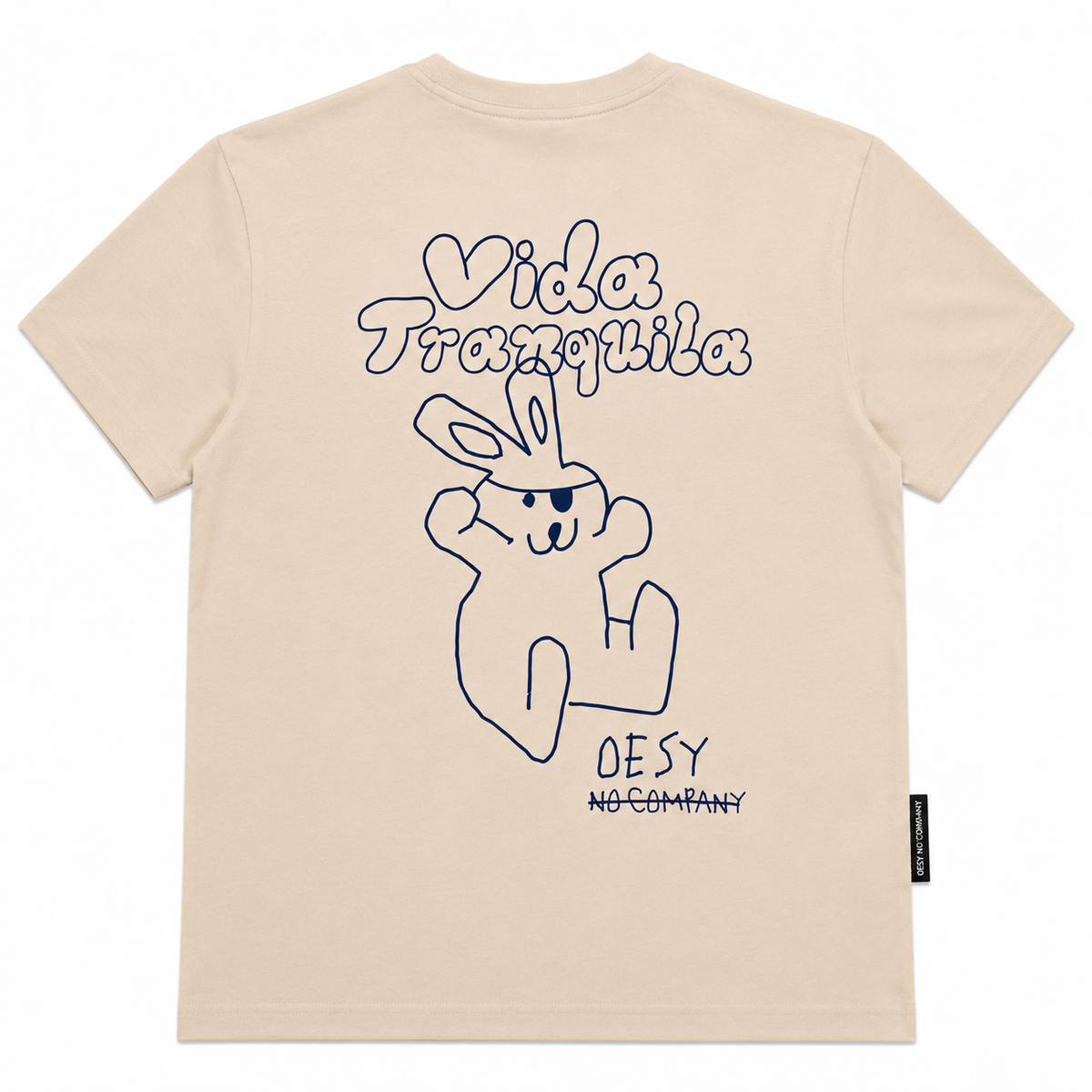 Polera Conejo Vida Tranquila
