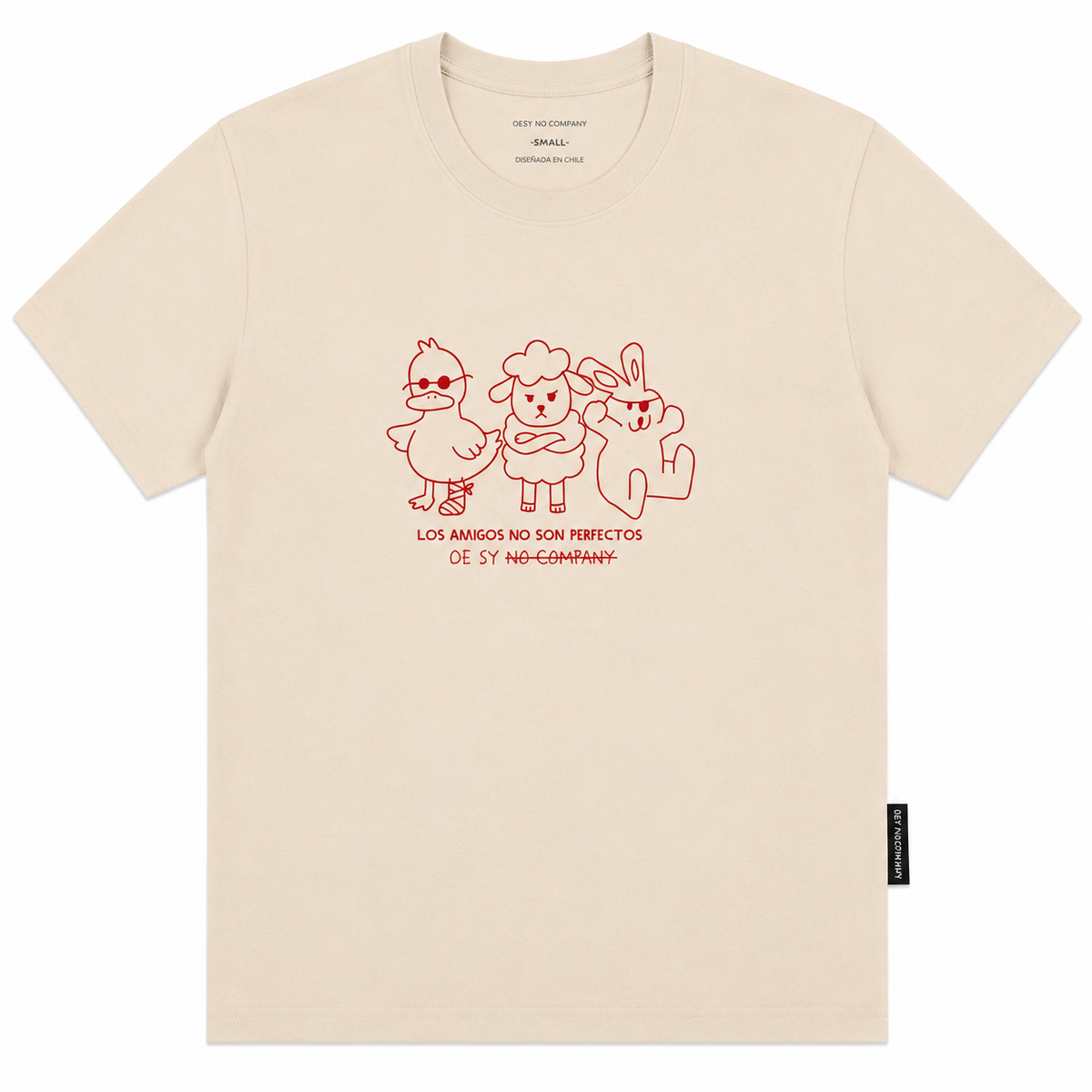Polera Los Amigos No Son Perfectos