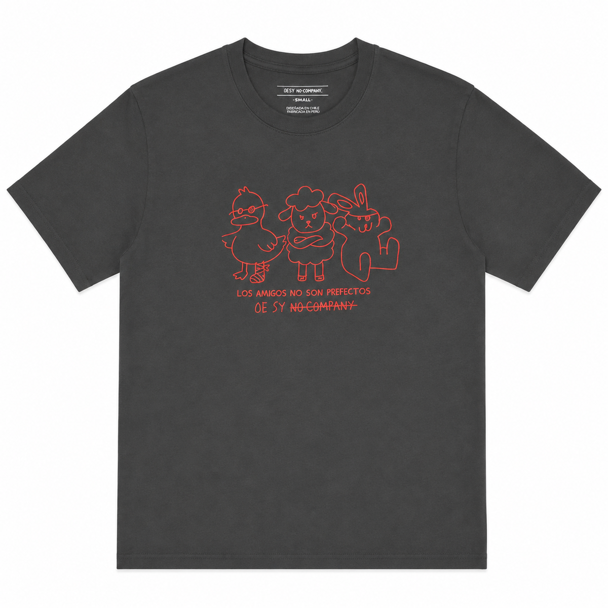Polera Los Amigos No Son Perfectos