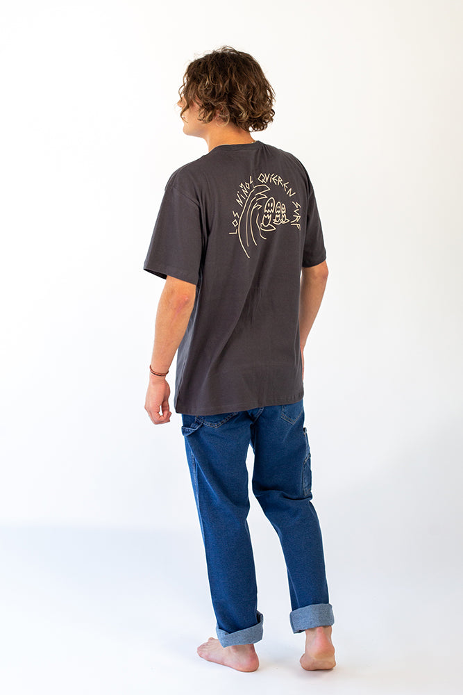 POLERA LOS NIÑOS GREY